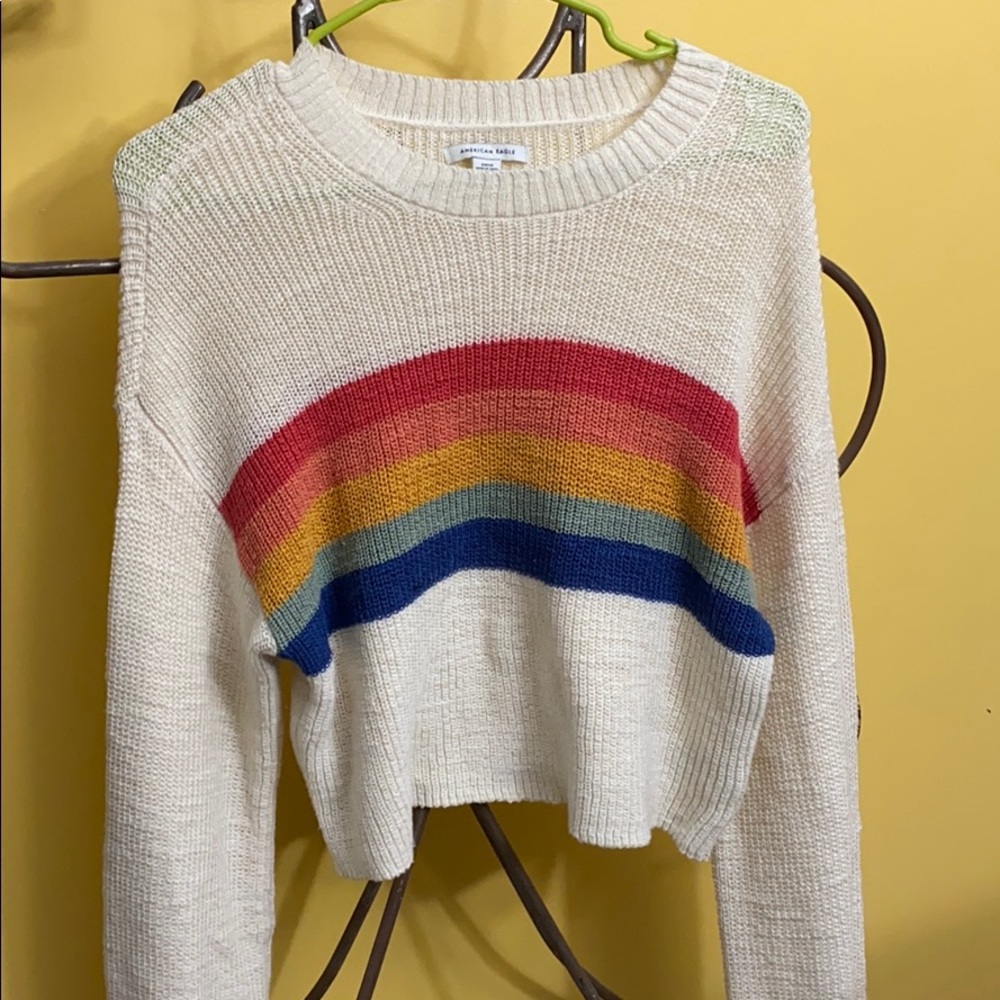 Women’s Small American Eagle Crop Sweater